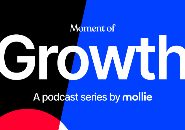 Wayne Parker Kent maakt Moment of Growth-podcast voor Mollie